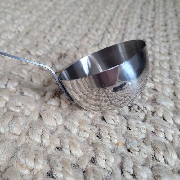 CUTCO 17 KD Stainless Serving Ladle Utensil Brown Handle USA 12” Long - Picture 6 of 10